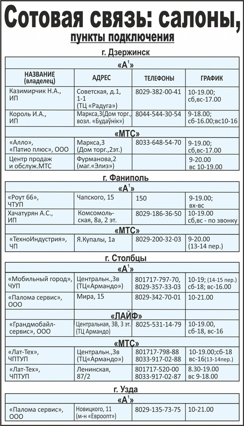 рекламный дзержинск